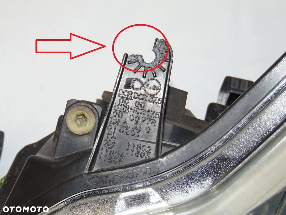EUROPA lampa przednia przód lewa Ford Focus 2 II FL lift 08-11r - 17