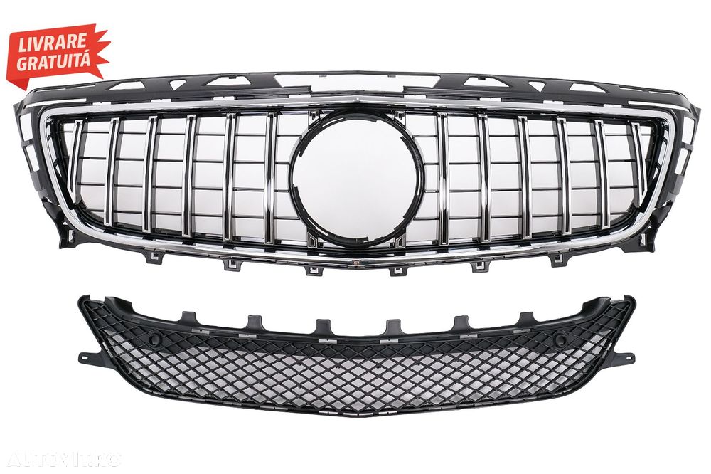 Grila Centrala Mercedes CLS W218 C218 (2011-2014) X218 Shooting Brake (2012-2014) - livrare gratuita - 1