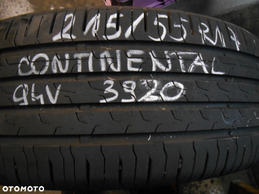 OPONY 215/55R17 CONTINENTAL ECO CONTACT 6 DOT 0423 /  3920 7MM - 2