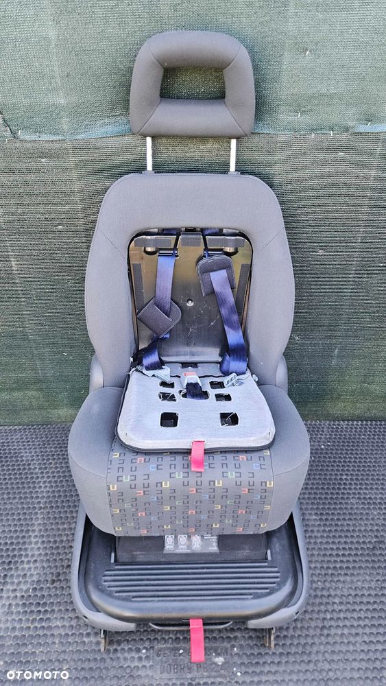 Siedzenie 7M3883018AS Fotele Fotel Dziecięcy Dla Dzieci Rokładany Składany Pasy VW Sharan Ford Galaxy Seat Alhambra - 15