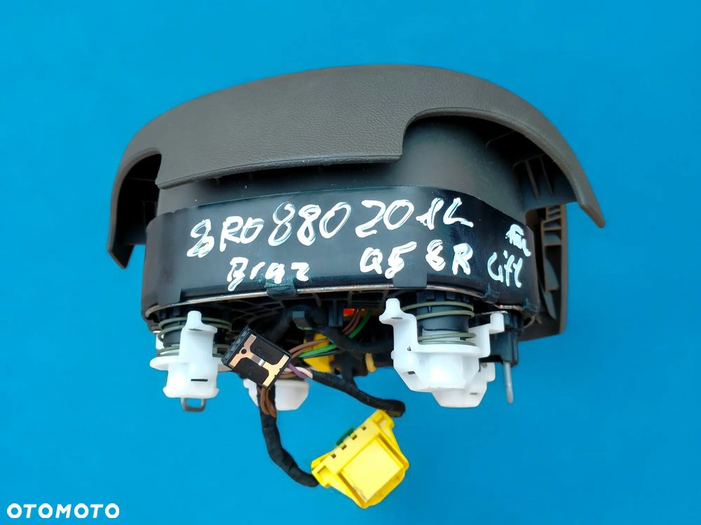 AUDI Q5 8R LIFT / KONSOLA BRĄZOWA BEŻOWA / DESKA / AIRBAG / PASY / ORYGINAŁ - 8