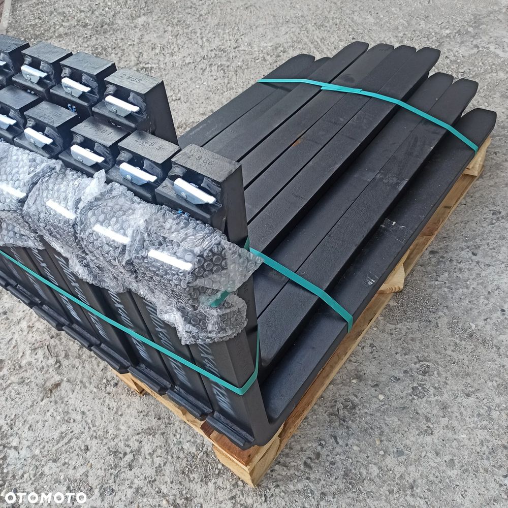 Widły 1200x100x40 do palet tur ładowacz euro koparka ładowarka wózek - 1