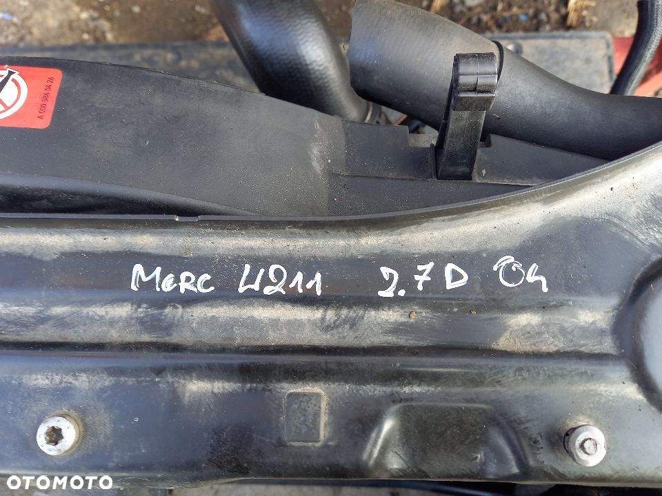 PAS PRZÓD PRZEDNI MERCEDES W211 2.7 CDI 02-06R - 6