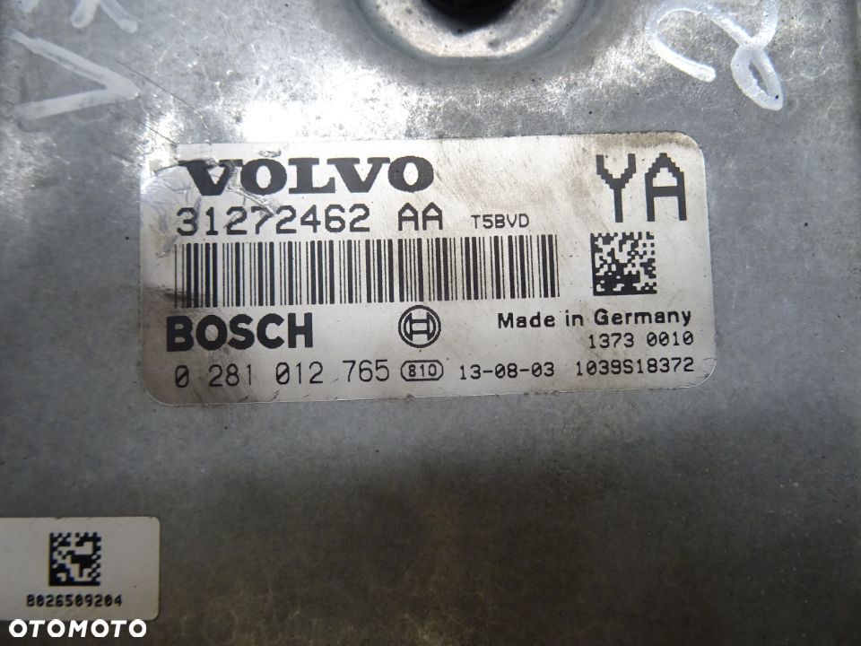 VOLVO V70 III 07-12 2.4D KOMPUTER STEROWNIK SILNIKA 31272462AA - 2