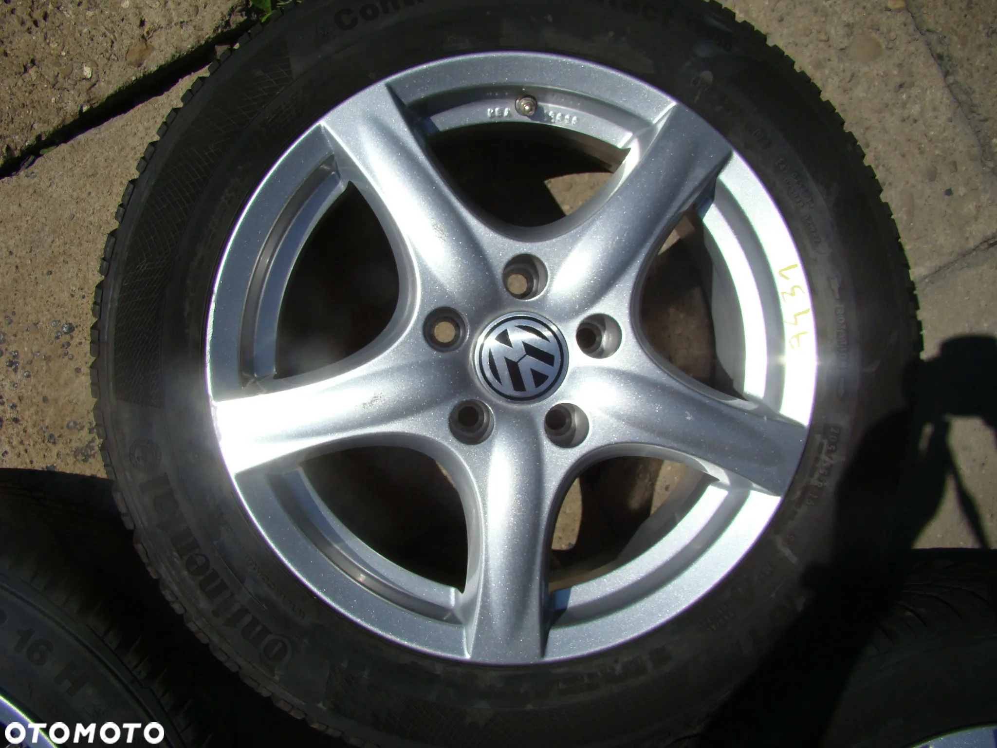 a431 5x112 VW Passat B5 B6 Golf V VI VII VIII Jetta Touran Caddy 6,5jx16 zima 205/55 - 5