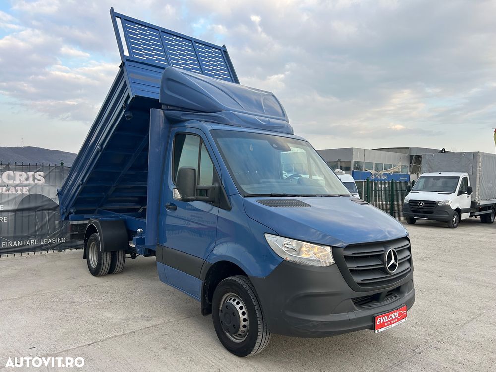 Mercedes-Benz Sprinter BASCULABIL 3 PARTI AXA DUBLA SPATE - 4