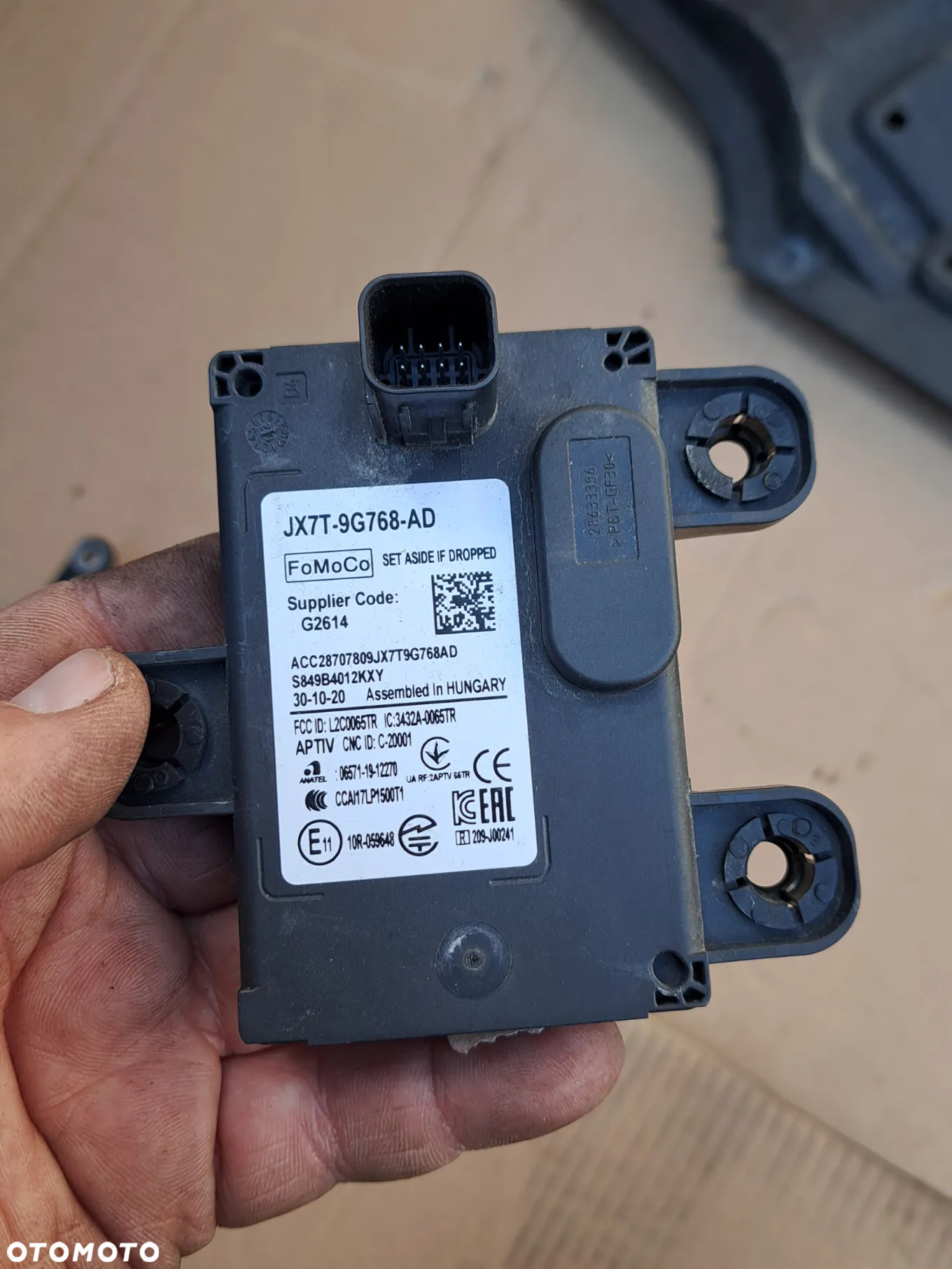 Radar Sensor Distronic ACC Ford Focus MK-4 Edge JX7T-9G768-AD - 2