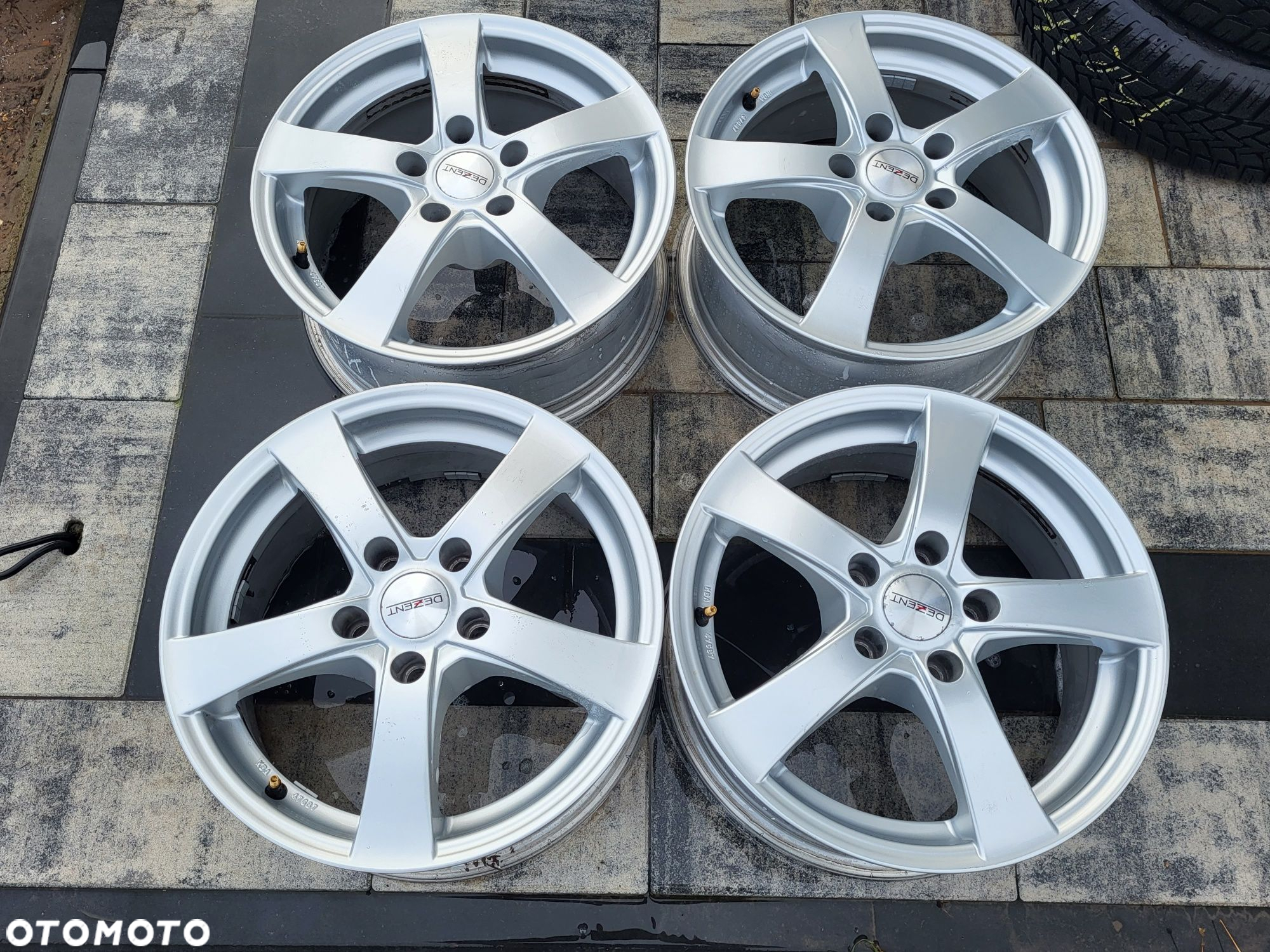 Alufelgi Dezent Germany 5x112 7Jx16 et35 w oryginalnym lakierze - 6