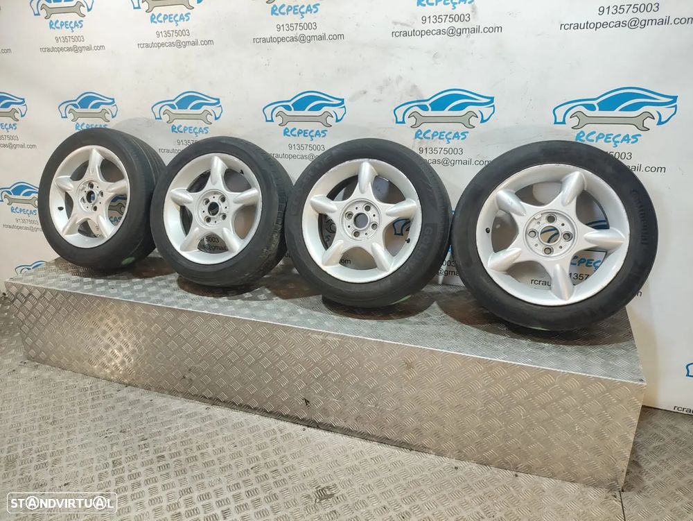Conjunto de Jantes 16 Originais Mini 6.5J ET48 4x100 1512348 1512349 - 4