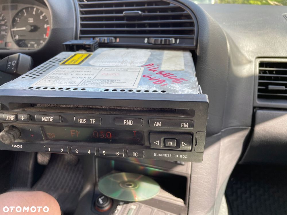 radio bmw business cd rds bmw e30 e32 e34 e36 z kodem - 3