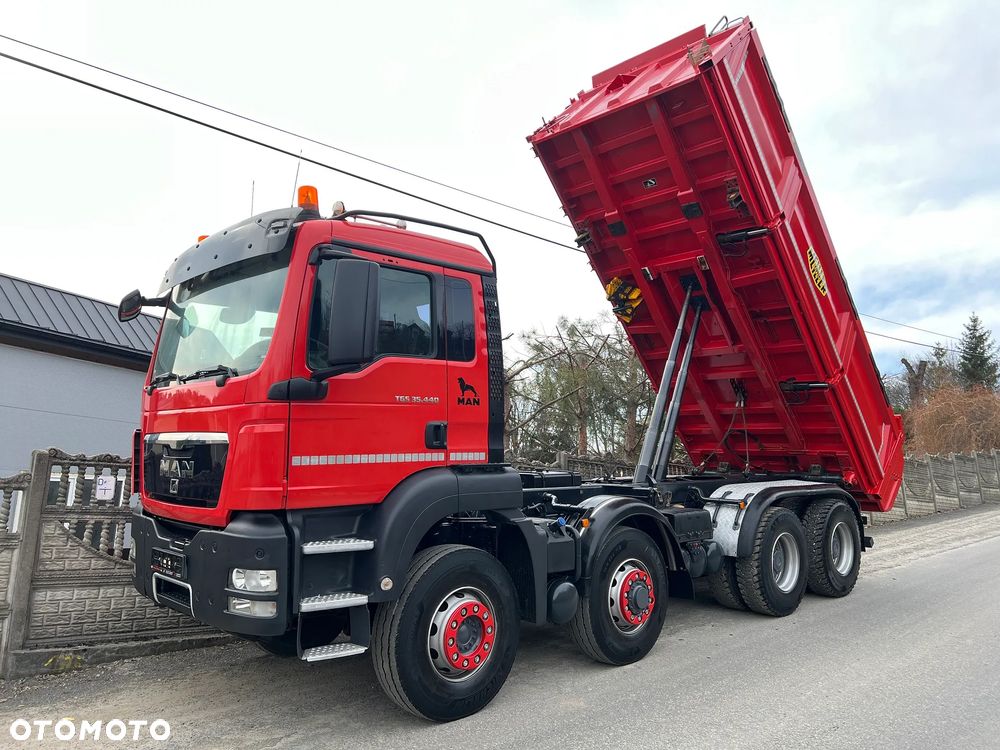 MAN TGS 35.440 | Euro 5 | 8x6 | HydroDrive | Meiller-Kipper | Bordmatic | Manual | z Niemiec | Stan PERFEKCYJNY | Kiper Wywrotka | - 13