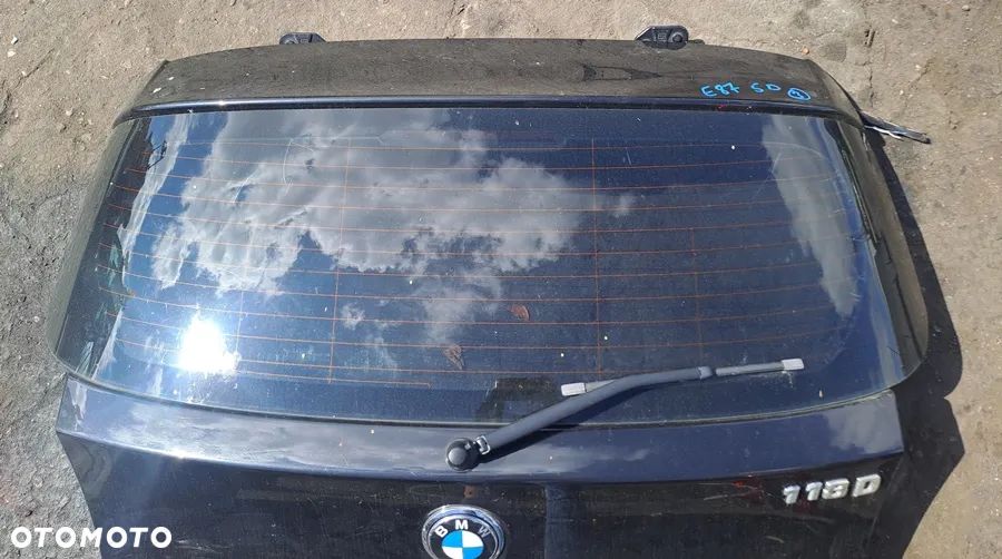 BMW SERII 1 E87 08r KLAPA BAGAŻNIKA TYŁ KOMPLETNA 475/9 - 2