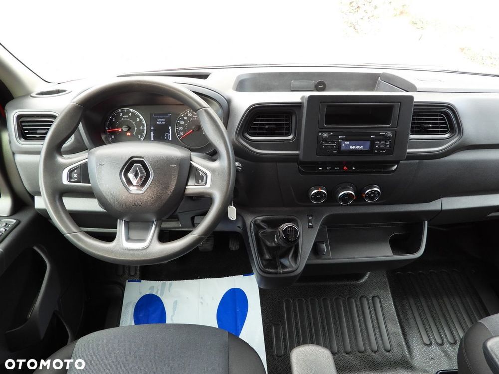 Renault MASTER WYWROTKA PODWÓJNA KABINA DOKA 6 MIEJSC TEMPOMAT LEDY BLIŹNIACZE KOŁA KLIMATYZACJA  145KM - 29