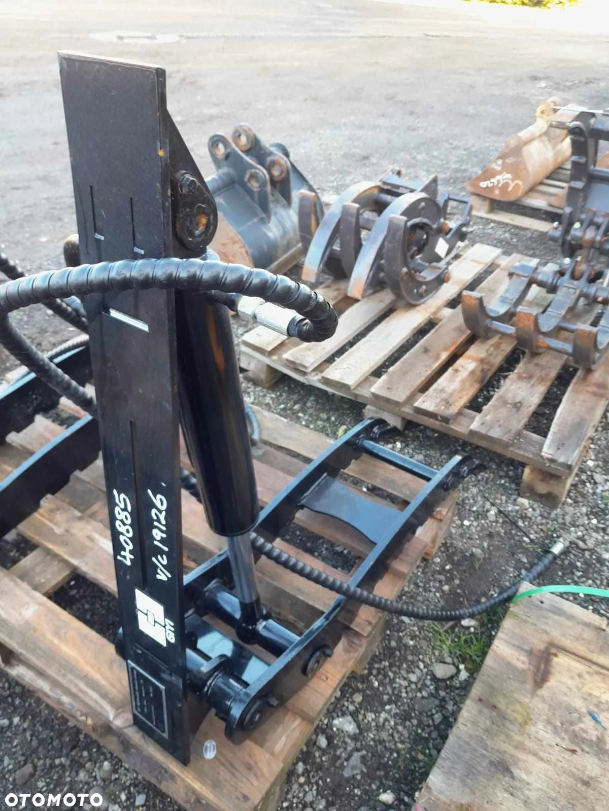 Kciuk hydrauliczny do koparki mini koparki 3t pazur hak chwytający łapa dociskowa chwytak NOWY - 6