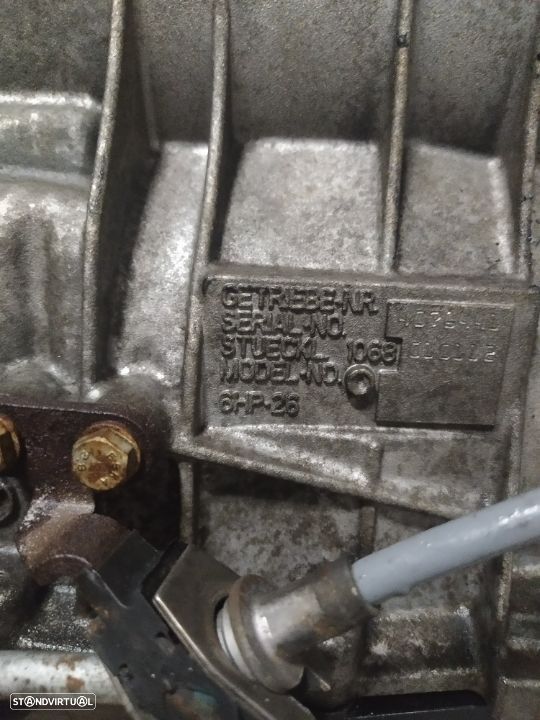Motor Bmw 530D 218cv M57 bloco ferro E60 306D2 caixa velocidades 6HP-26 - 9