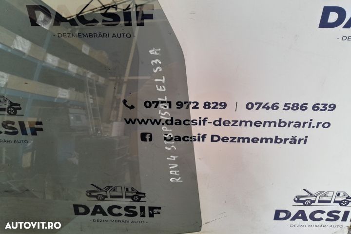 Geam usa spate stanga 43R-097953 43R-097953 Toyota RAV4 1 [1994 - 199 - 2