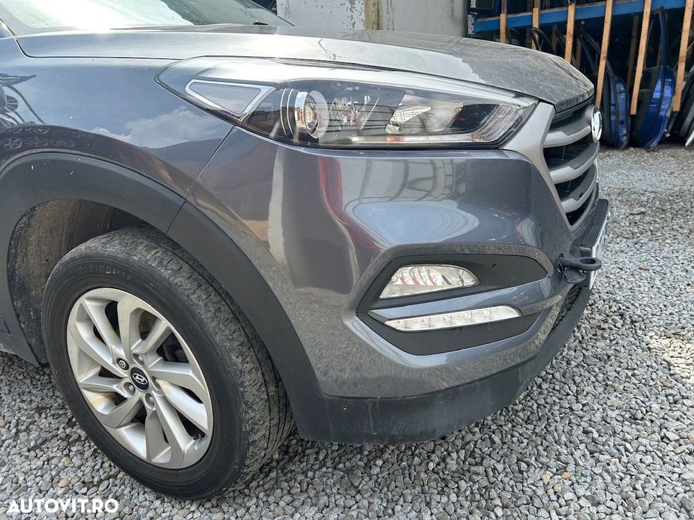 Bara fata Hyundai Tucson III 2015 - 2018 Micron Grey Z3G (1298) model fara spalatoare far - 2