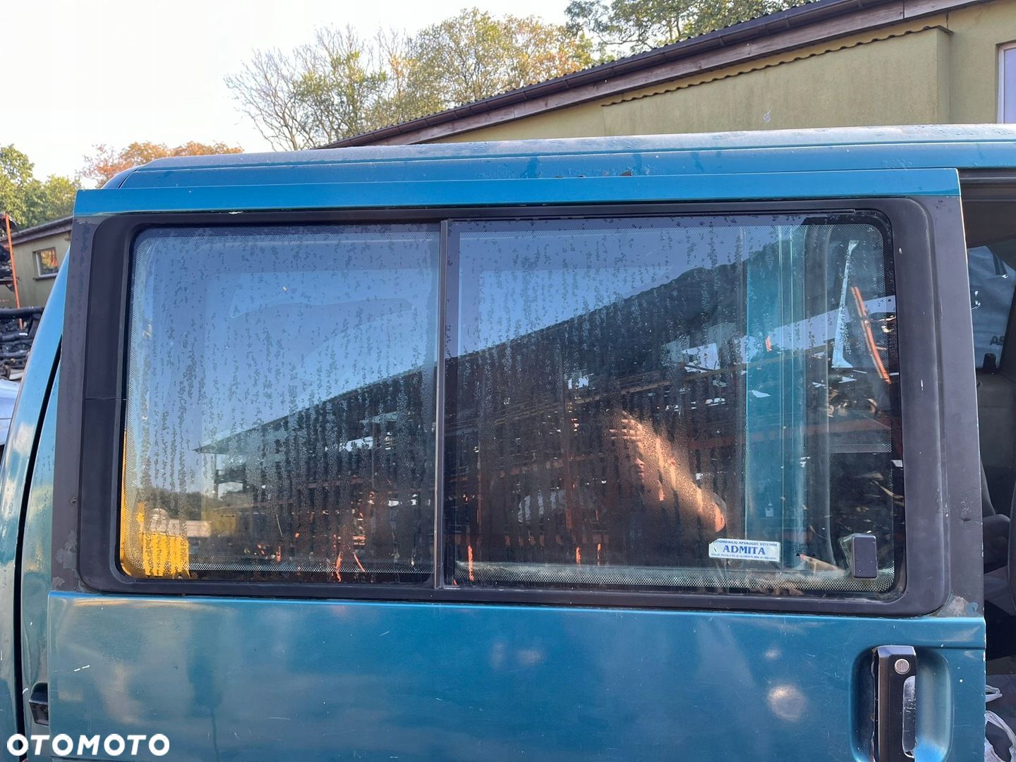 vw transporter t4 multivan caravelle szyba boczna przesuwna prawa - 1