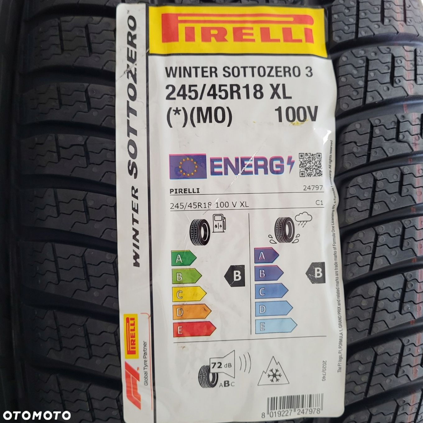 18 Zimowe ORYGINAŁ BMW 5 G30 G31 642 Nowe Pirelli Oryginalne - 7