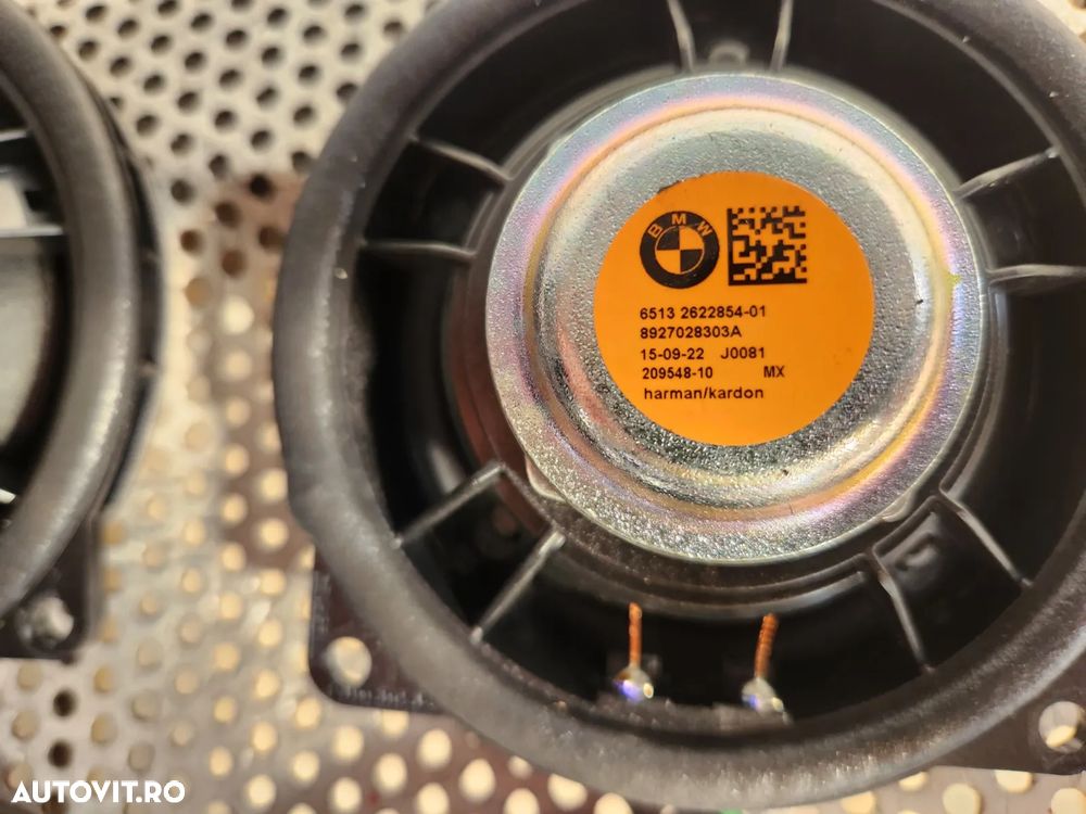 Boxe Boxa Difuzor Tweeter Harman Kardon Bmw G20 G21 G22 G23 G42 G82 G84 G30 G31 Etc. Cod 2622854 2622853 2622852 - 6