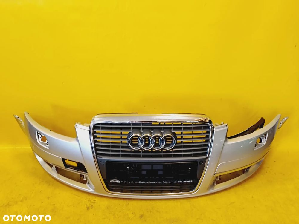 ZDERZAK PRZÓD PRZEDNI POD XENON PDC AUDI A6 C6 NR526