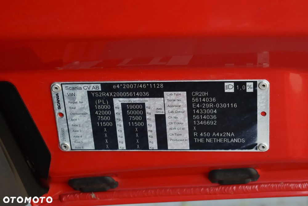 Scania R450 // NAVI // ZABUDOWY MIĘDZYOSIOWE // KLIMA POSTOJOWA // NOWE OPONY !! // - 34