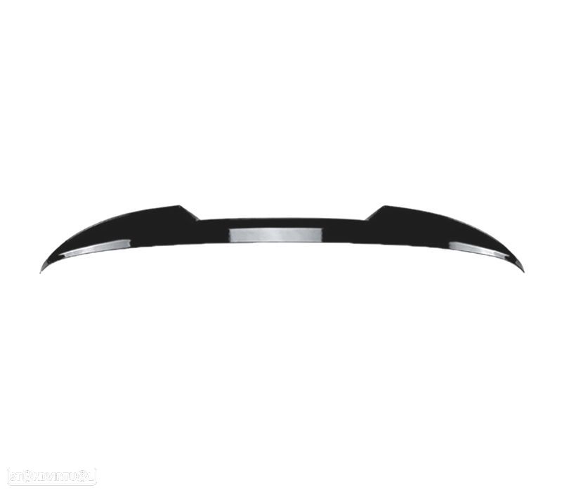 AILERON SPOILER MERCEDES S213 16-23 LOOK AMG PRETO BRILHANTE - 2