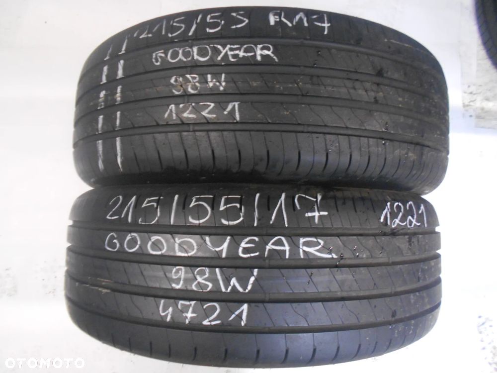 OPONY  215/55R17 GOODYEAR EFFICIENT GRIP PERFORMANCE 2 DOT 4721 7.3MM - 1