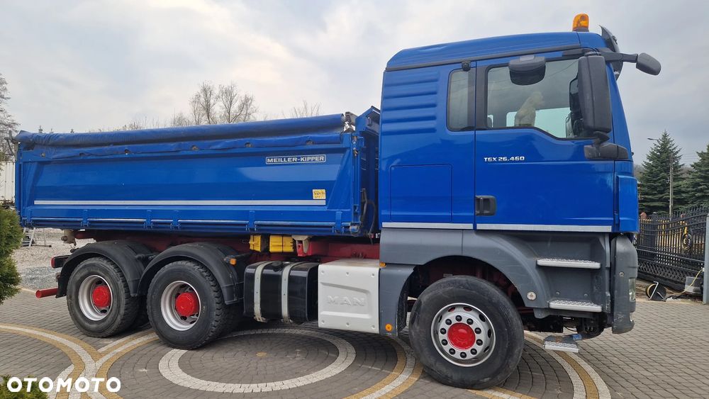 MAN TGS 26.460 Meiller kipper z Niemiec - 22
