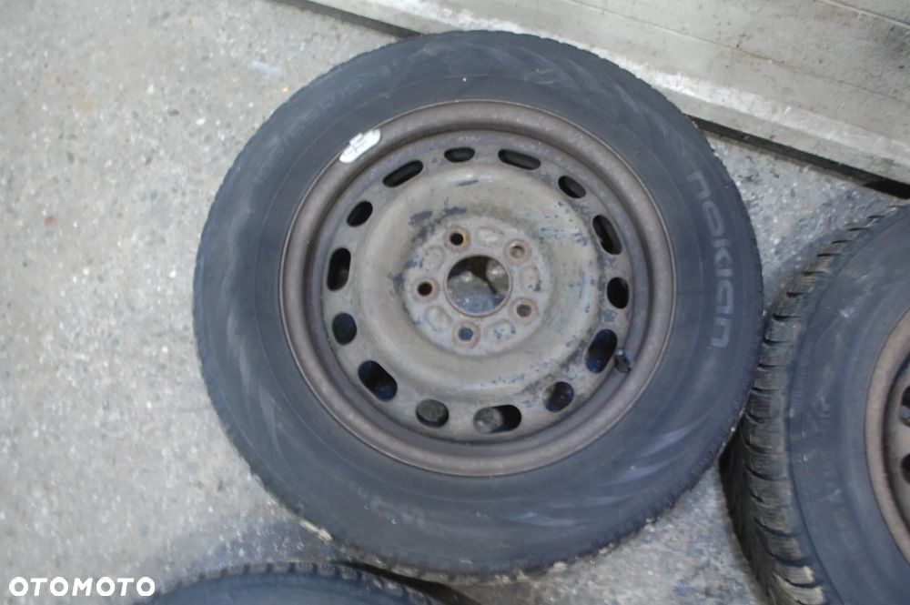 FELGI STALOWE + OPONY ZIMOWE 195/65R15 5X110 ET50 6J OPEL VECTRA C SIGNUM - 4