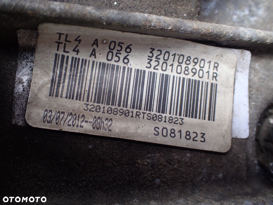 RENAULT MEGANE III 1,5 Dci SKRZYNIA BIEGÓW 320108901R RADOM - 4