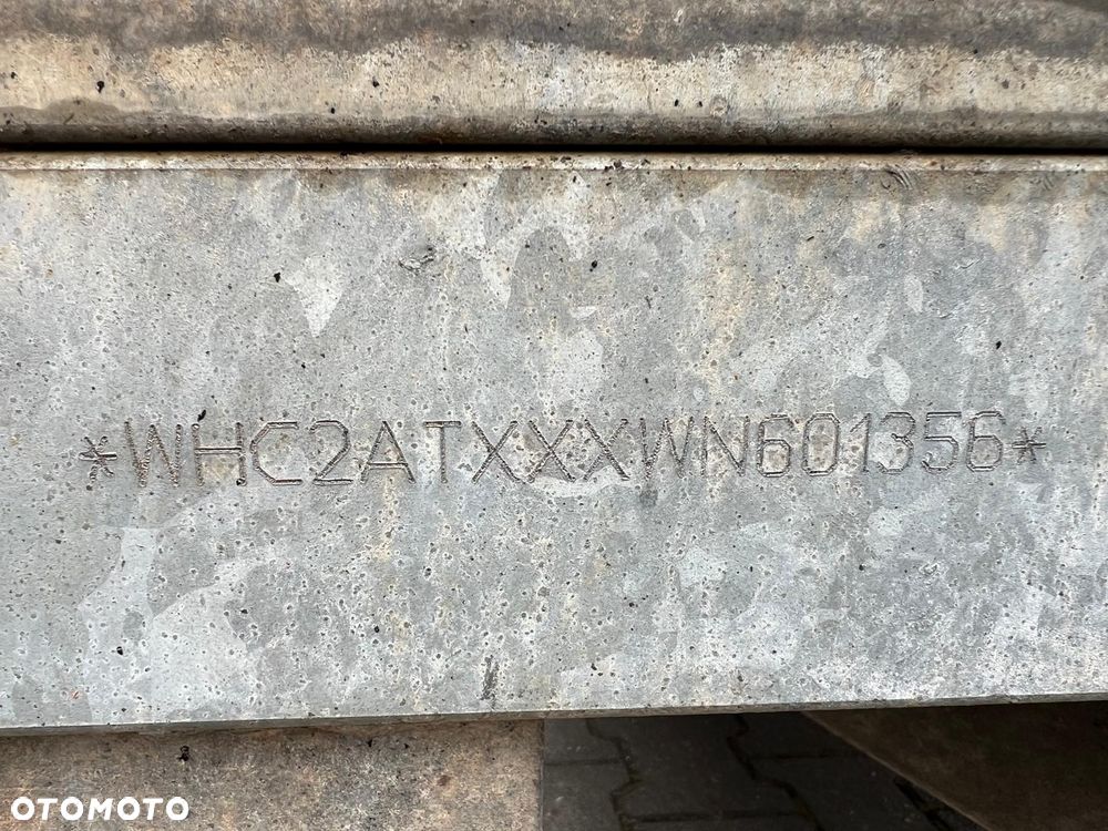 Humbaur HIRTH AT 2000 PRZYCZEPA DWUOSIOWA BURTOWA NISKOPODŁOGOWA - 9