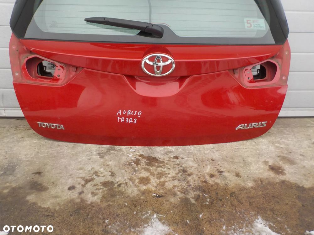TOYOTA AURIS II KLAPA BAGAŻNIKA TR3R3 - 2