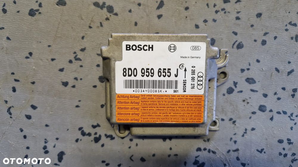 AUDI A4 B5 LIFT MODUŁ PODUSZEK POWIETRZNYCH 8D0959655J - 1