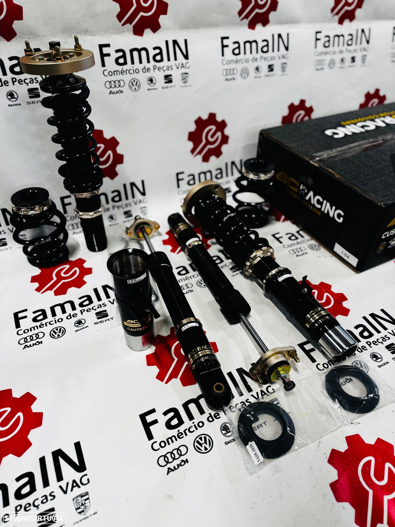 Kit Coilovers BMW E30/E36 BC RACING BR2025 - 8