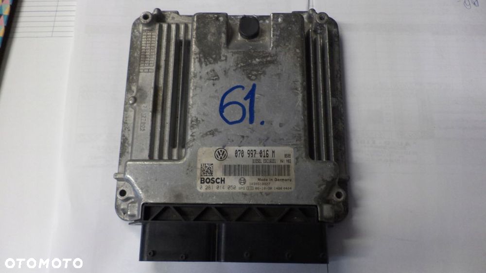 Sterownik komputer silnika  VW T5 2.5TDI 070997016M - 1