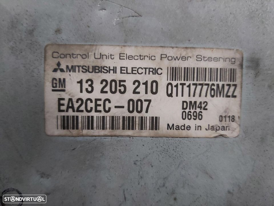 Motor e Centralina Direcção Assistida Eléctrica   Ref: 13 205 210   Q1T17776MZZ - 4