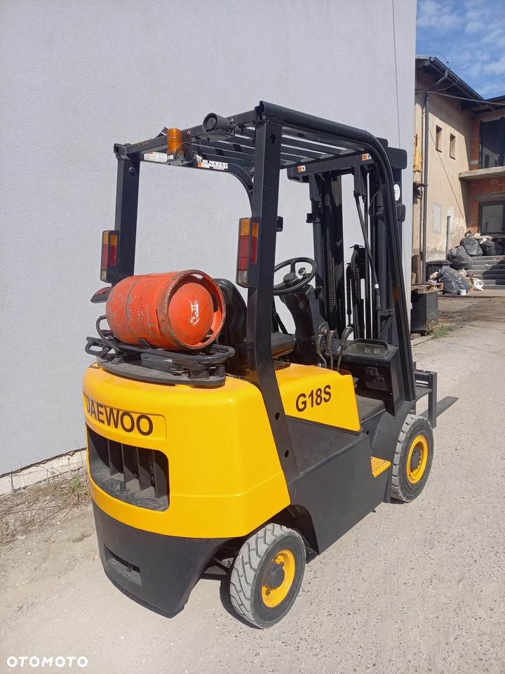 Daewoo G18S, 2005 r., Triplex 4,75m, przesuw - 4