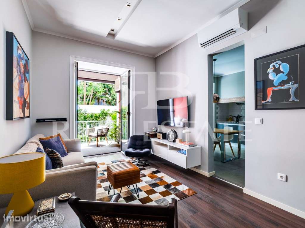 T2 com JARDIM privado e TERRAÇO - entre a Estefânia e Arroios, pert... - Grande imagem: 5/37
