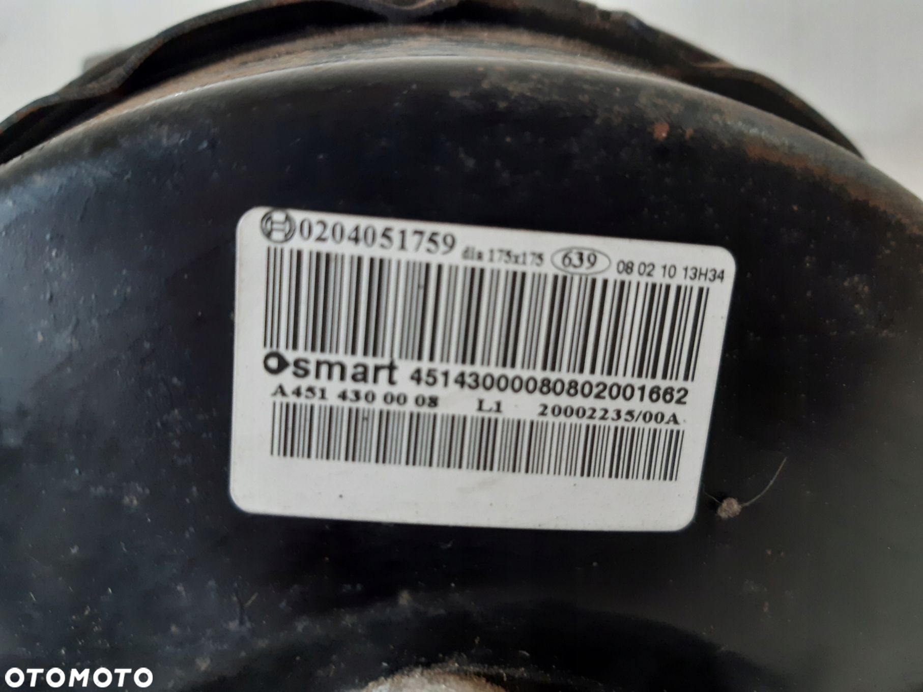 SMART FORTWO II SERWO HAMULCOWE - 3