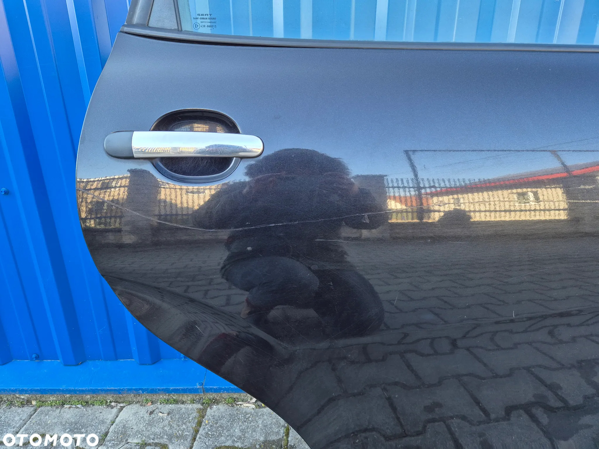 DRZWI TYŁ PRAWY TYLNE PRAWE SEAT ALTEA | SEAT TOLEDO III LC9Z - 7