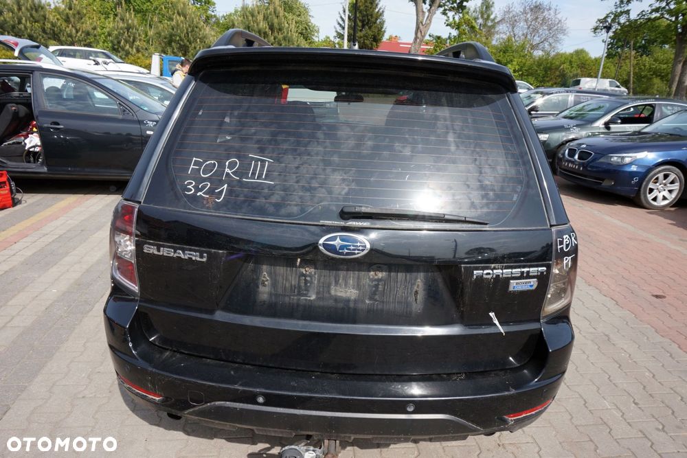 KLAPA BAGAŻNIKA TYLNA FORESTER III SH 32J  CZARNY SUBARU 2008-2013 - 1