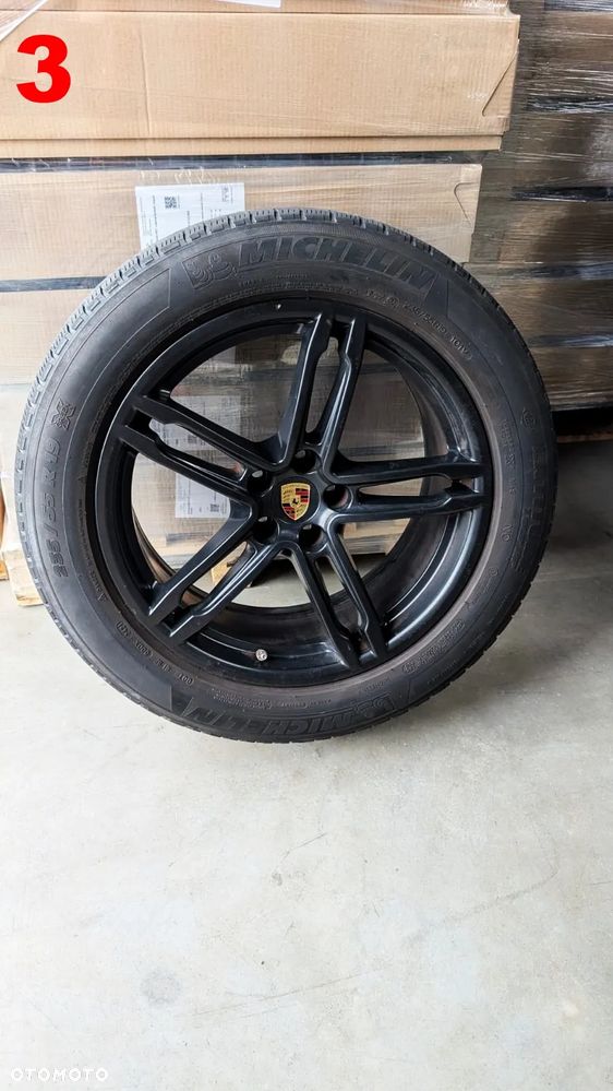 Porsche Macan 19” 5x112 BLACK EDITION Oryginalne 4 felgi - Komplet - 5