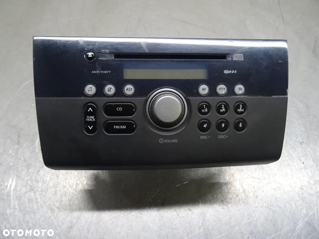 SUZUKI SWIFT IV MK6 1.3B RADIO + KOD 39101-62J1 PACR01 - 1
