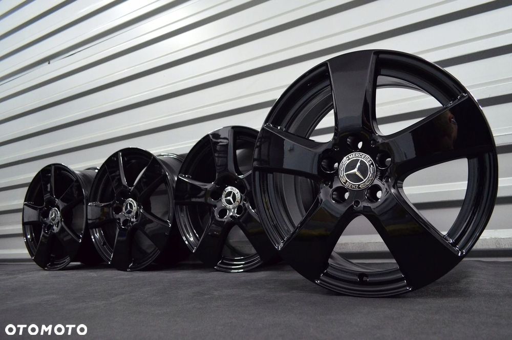 Felgi 5x112 R17 Mercedes A B C w204 w205 CLA GLA W156 V Vito + CZUJNIKI - 1