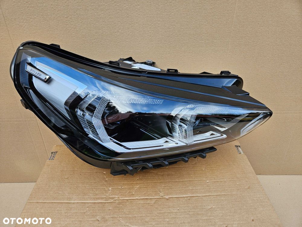 BMW X1 U11 22- lampa prawa przód reflektor FULL LED 5A9A228-02 IDEALNA - 4
