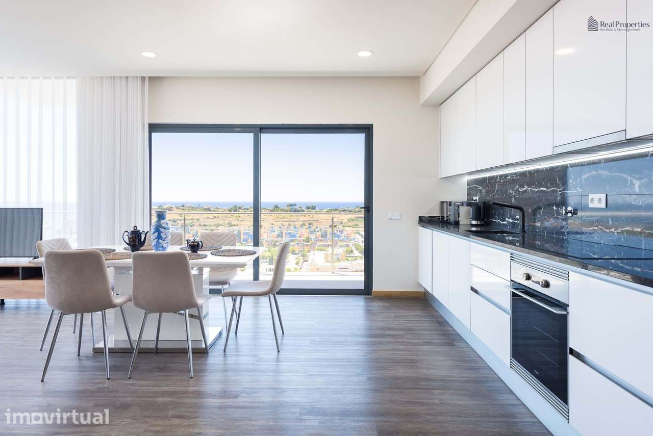 Apartamento Moderno e Elegante de 3 Quartos com Vista Mar em Albufeira - Grande imagem: 3/24