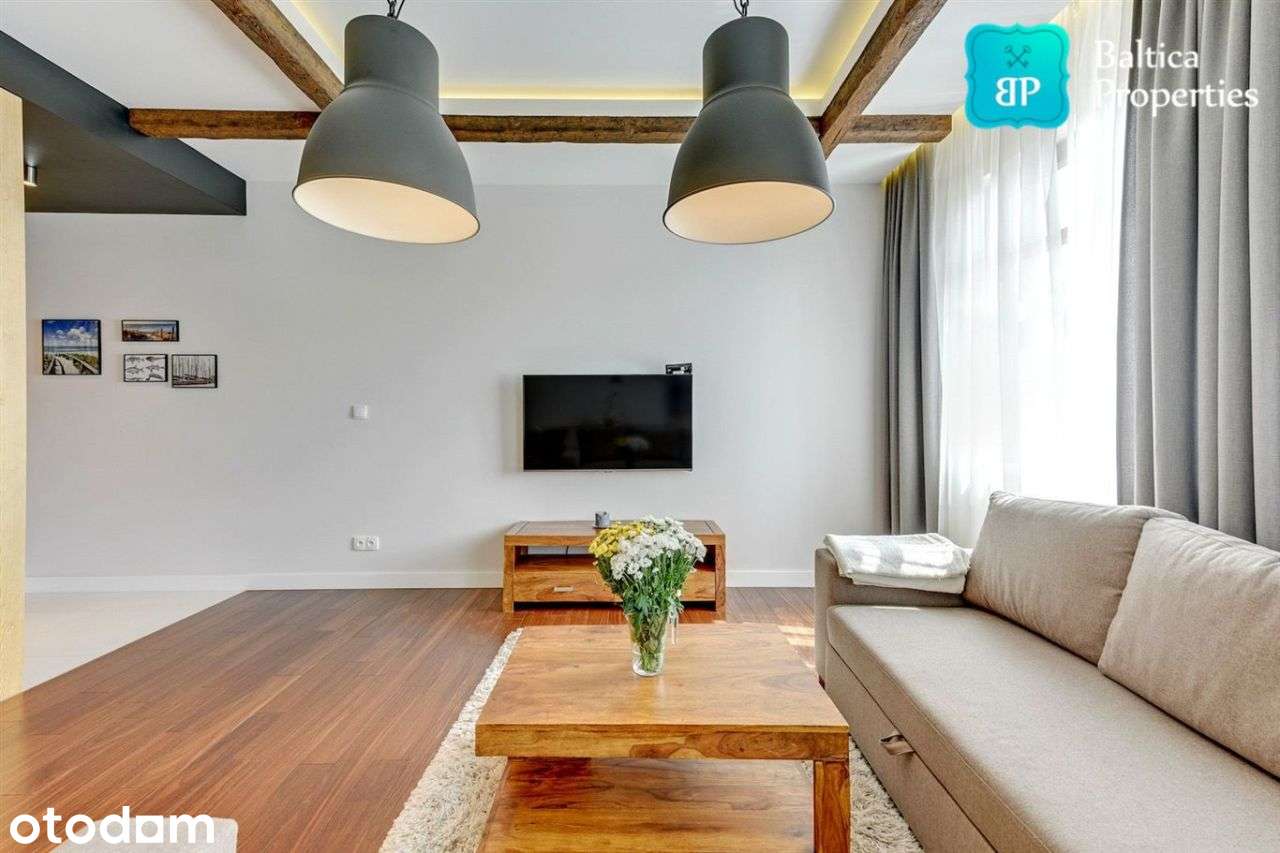 Elegancki apartament 100m od plaży Jelitkowo + gar