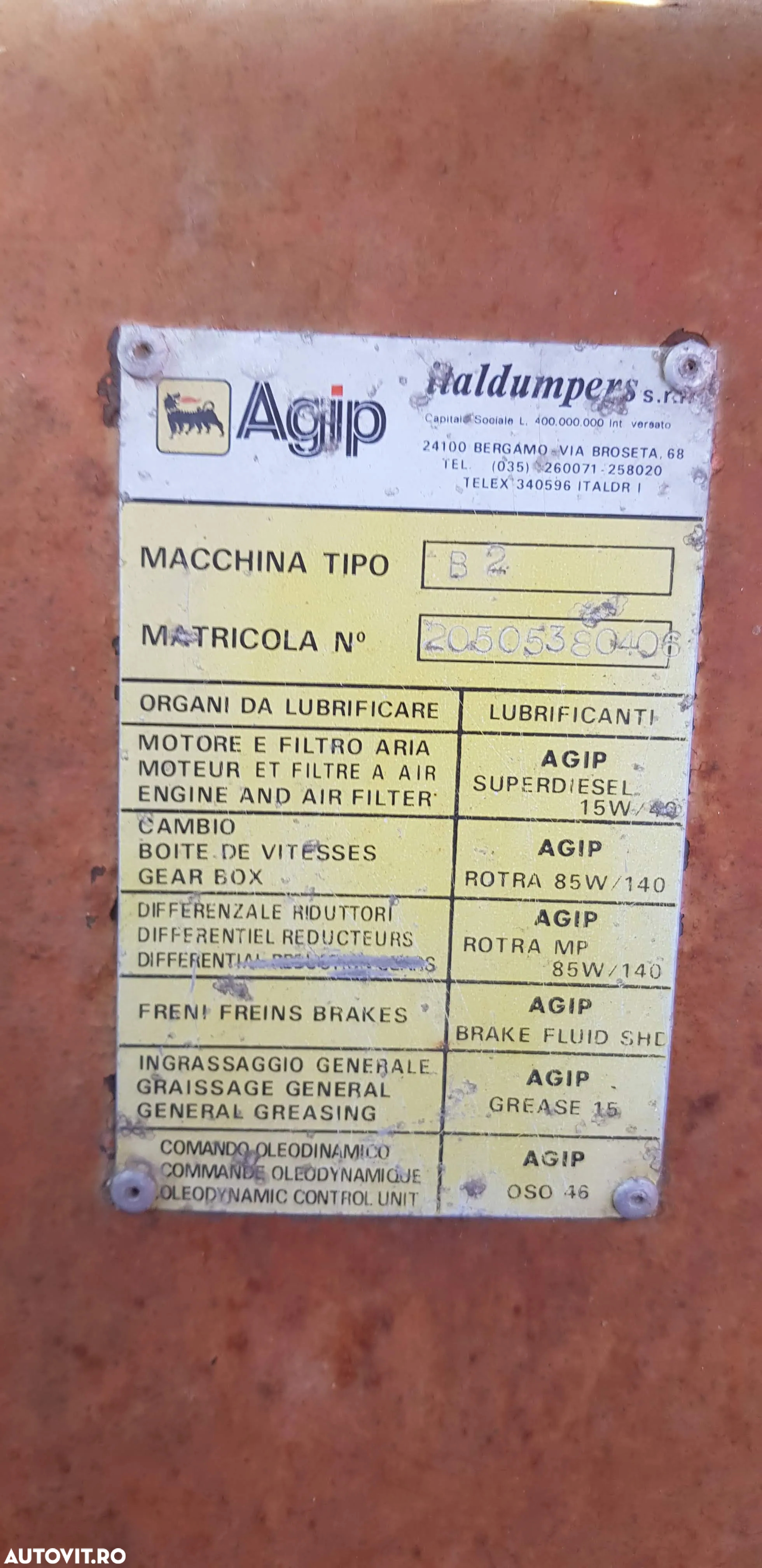 Alta Autobetonieră Italdumpers 4X4 2mc - 14