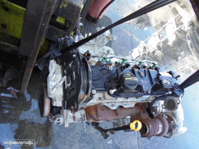 Motor KVJA FORD FIESTA 6 FASE 1 2012 1.4TDCI 71CV 5P BRANCO - 1